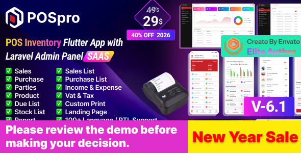 POS Pro - Advanced POS & Inventory Management System | POS SaaS Solution