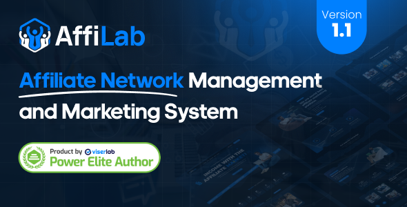 AffiLab - Affiliate Network Management and Marketing System