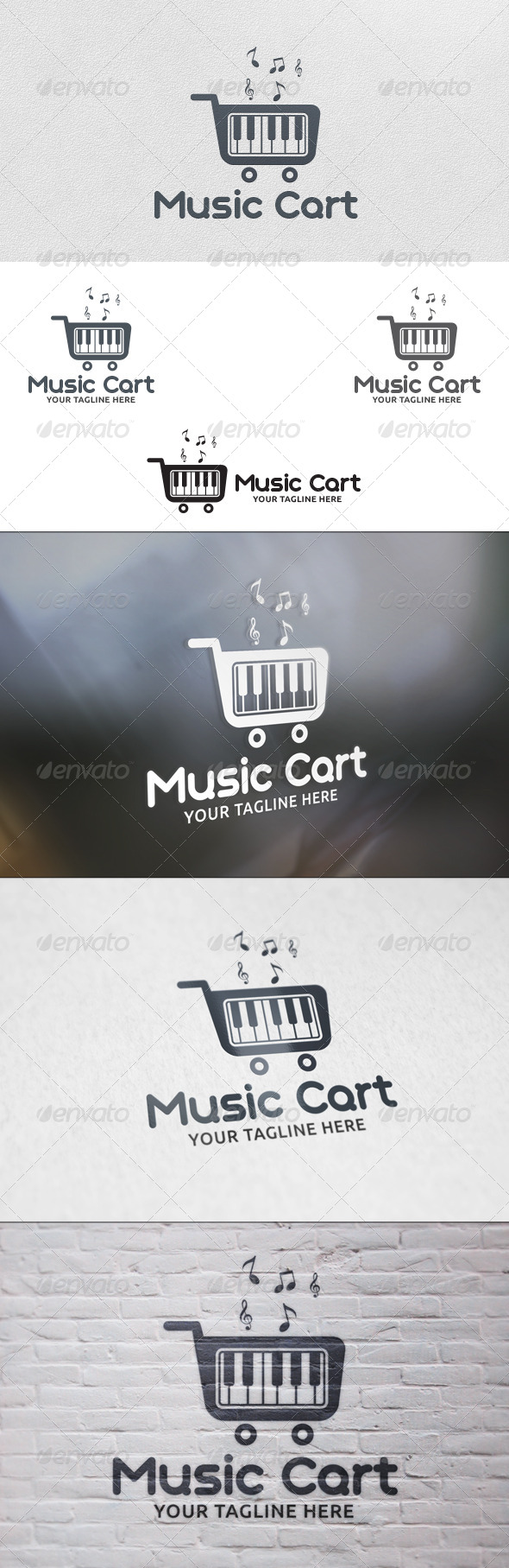 Music Cart - Logo Template