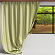 Curtain - With Window (Vray-C4D) - 3DOcean Item for Sale