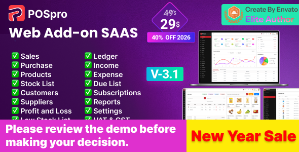 POS Pro - Advanced POS & Inventory Management System add-on | POS SaaS Solution