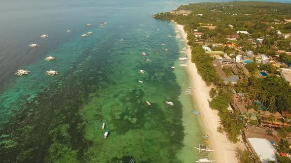 Beautiful Sandy Beach Philippines