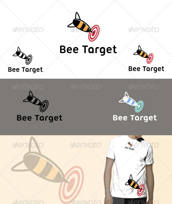 Bee Target Logo