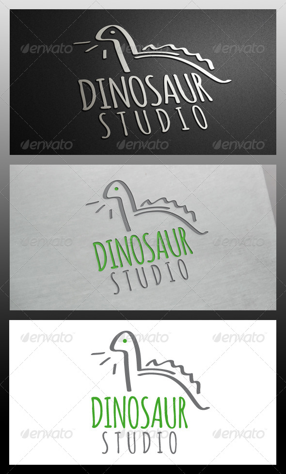 Dinosaur Logo Template