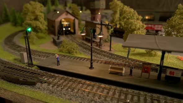 Miniature Railway Station.