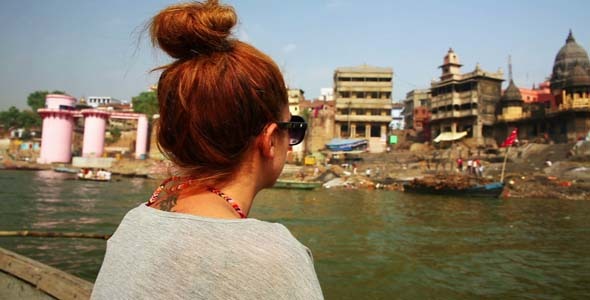 Boat Trip At Varanasi, India 2