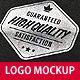 Photorealistic Logo Mockup - GraphicRiver Item for Sale