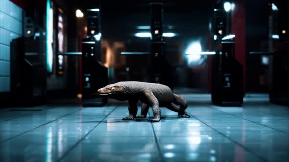 Comodo Dragon in Underground Metro Station