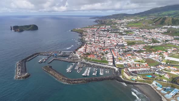 Vila Franca Do Campo and Little Island Da Vila Near It. Sao Miguel Island, Azores, Portugal