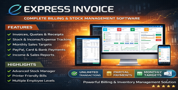 Express Invoice - The Complete Billing Software