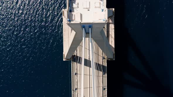 Rio  Antirio Bridge Drone View