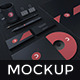 Black Stationery / Branding Mock-Up - GraphicRiver Item for Sale