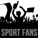 Sport Fans Silhouettes - GraphicRiver Item for Sale