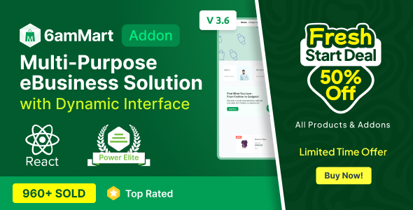 6amMart - React User Website