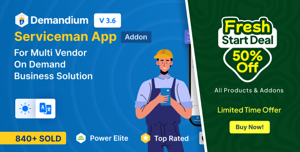 Demandium - Service Man App