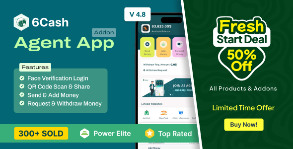 6Cash - Agent App