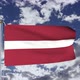 Latvia Flag Waving - VideoHive Item for Sale