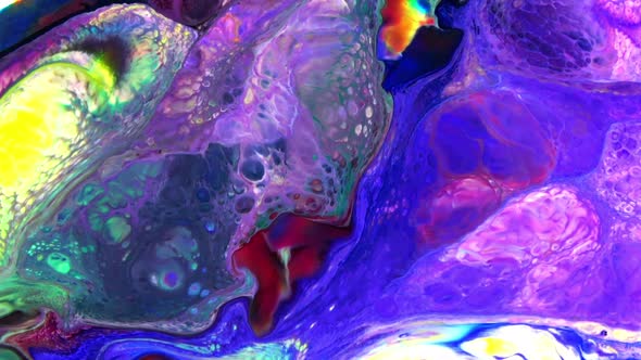 Abstract Colorful Sacral Liquid Waves Texture 320 alt