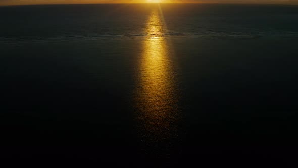 Colorful Sunrise Over Tropical Islands