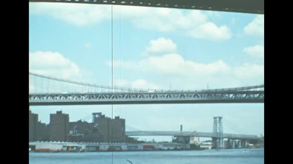 New York Old Bridges in 1970s