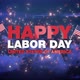 Animated intro for Labor Day in United States of America. National holiday motion design. Night time - VideoHive Item for Sale