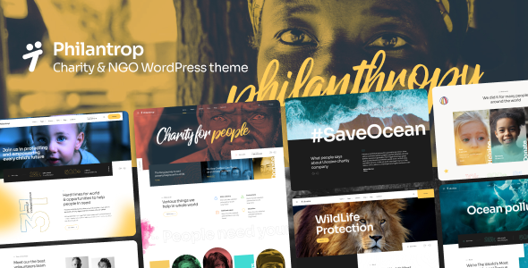Philantrop | Charity & Nonprofit WordPress Theme