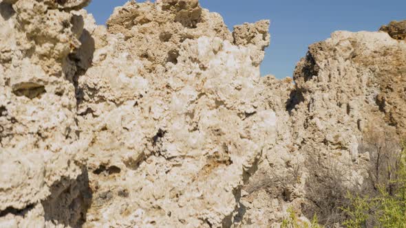 Amazing rock formations around Mono Lake in California