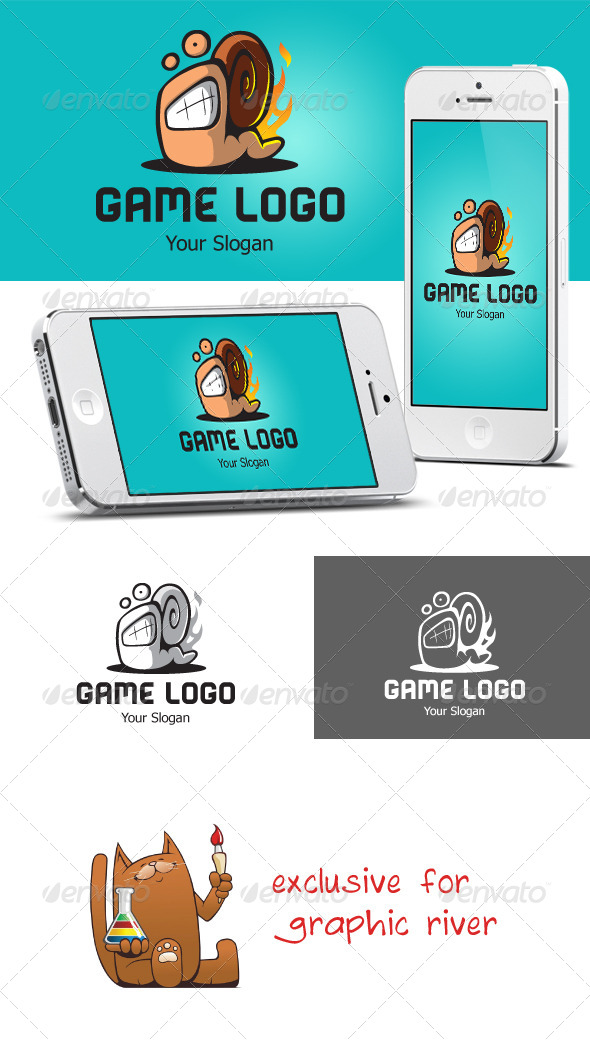 Game Logo Snail Speed