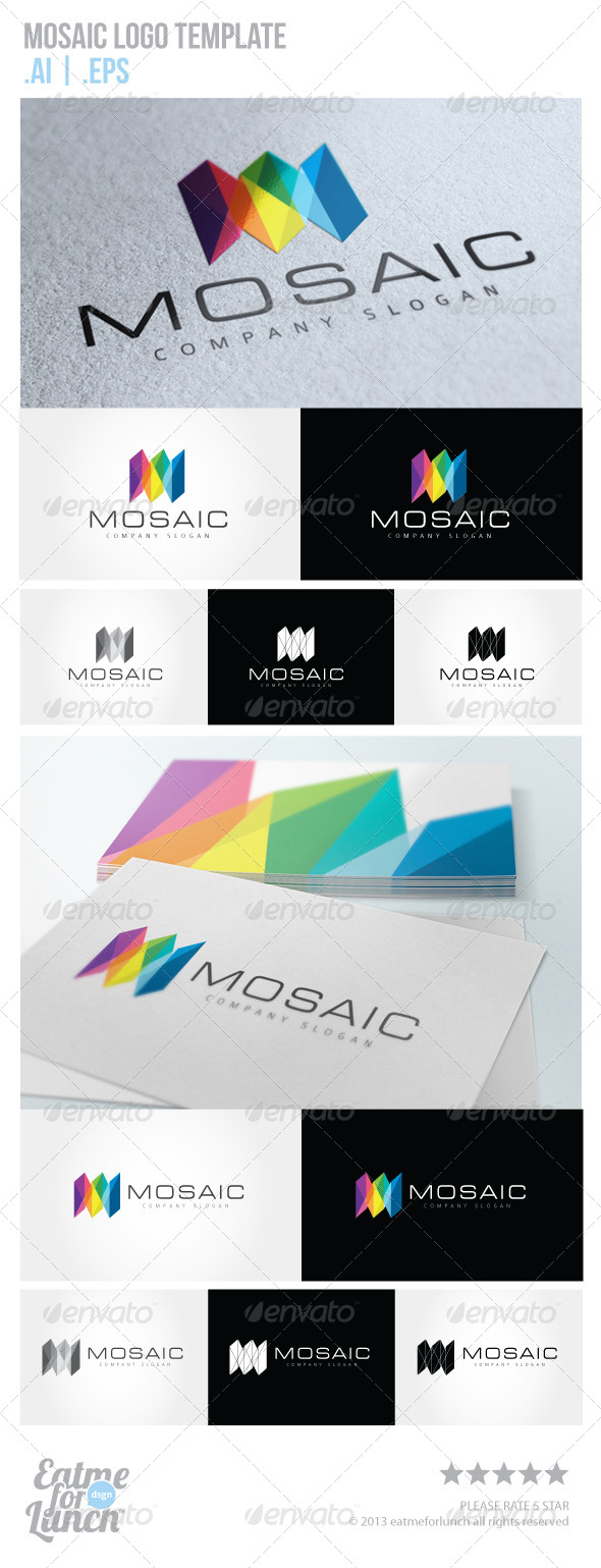 Mosaic Logo Template