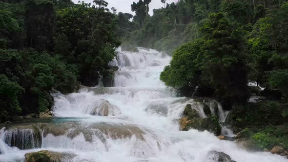 Beautiful Tropical Aliwagwag Falls