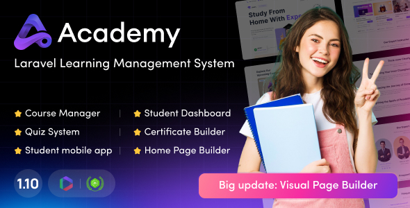 Academy LMS Laravel Learning Management System