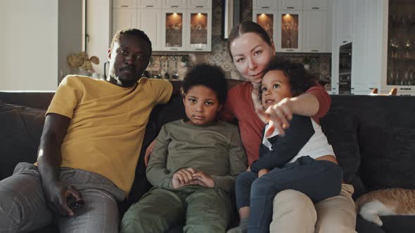 Family Portrait on Couch