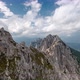 Dramatic Clouds Moving Over Mountain Peak in Slovenia. - VideoHive Item for Sale