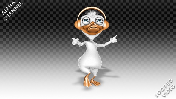 3D Duck - Night Dance alt