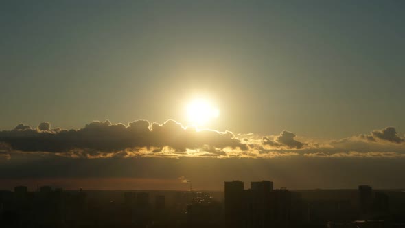 Sunrise Timelapse Clouds Colorful Sky