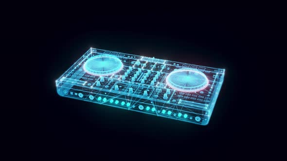 Smart Dj Control Hologram Rotating 4k