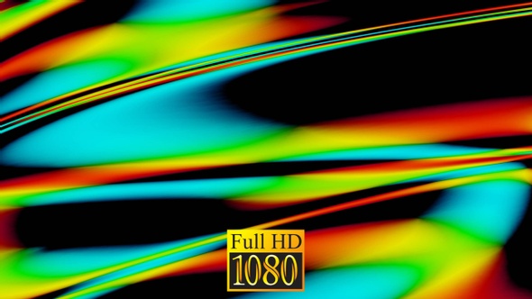Abstract Multicolored Wave Background HD