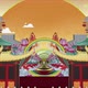 Chinese Spring Festival Traditional Stage Background - VideoHive Item for Sale