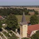 Aerial View Of Magleby Church, Denmark - VideoHive Item for Sale