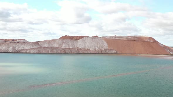 Mountains of Products for the Production of Potash Salt and Artificial Reservoirs