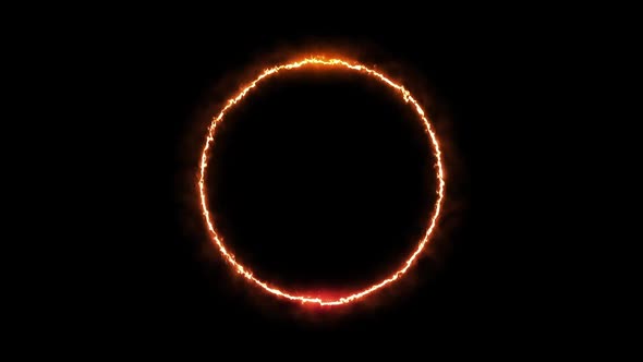 Burning Flare Light Circle Loop alt