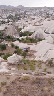 Cappadocia Landscape Aerial View