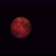 Concept 2-U1 View of the Realistic Blood Moon from Space - VideoHive Item for Sale