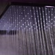 Jets of Water Flow From the Square Shower Head - VideoHive Item for Sale