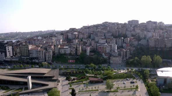 watching istanbul from the air