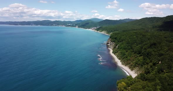 Skala Kiseleva is a Natural Monument on the Territory of the Tuapse District of the Krasnodar