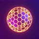 A sphere of hexagons - VideoHive Item for Sale