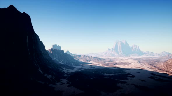 Red Rock Canyon Mountain Landscape