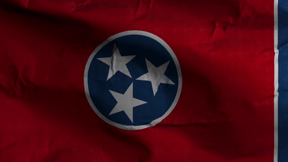 Tennessee State Flag 4K