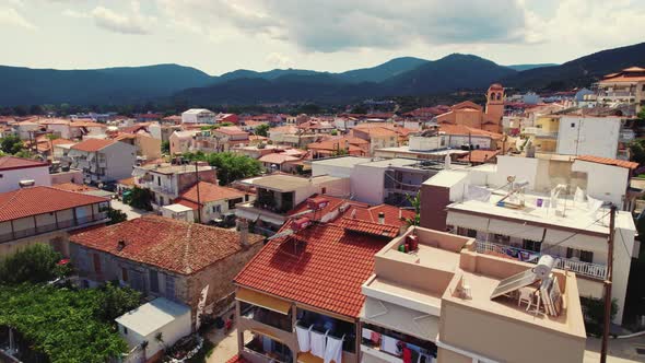 The Famous Resort Town Sarti in South Sithonia Halkidiki Greece